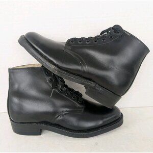 Vintage Canadian Military/Service Leather Boots Men's 7 Made in Canada Biltrite